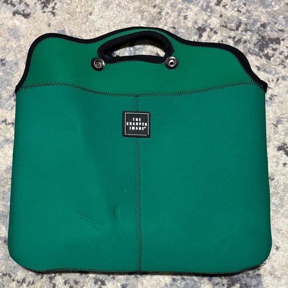 Sharper Image Other - REVERSIBLE Sharper Image Green Laptop Bag for Men